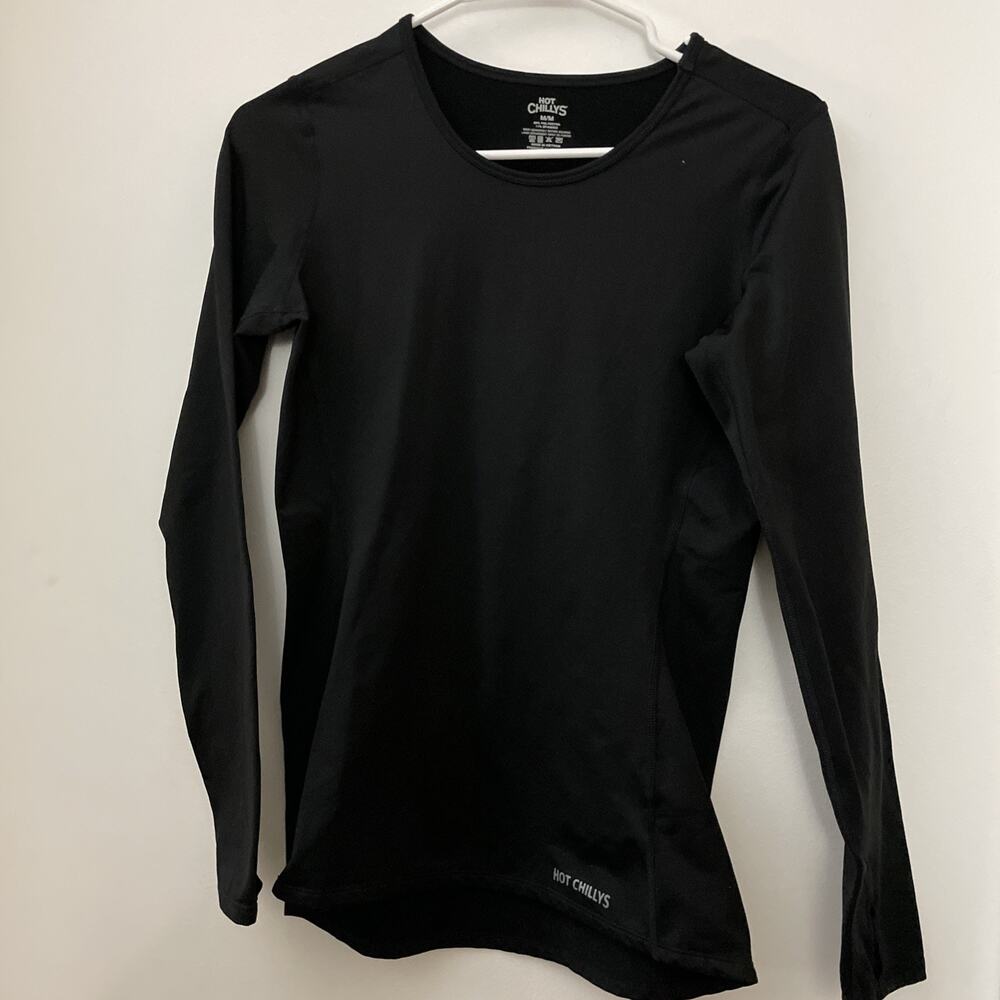 Hot Chilly’s Black Long Sleeve Shirt Size Medium